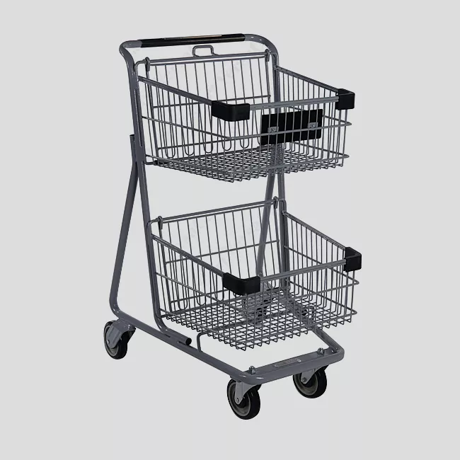 100L Convenience Shopping Trolleys